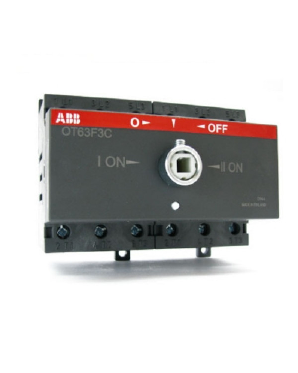 Рубильник ABB ОТ25F3C 3-полюсный (без ручки управления), 1SCA104863R1001