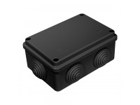 Коробка распределительная 40-0340-9005 для о/п безгалогенная (HF) черная 120х80х50 (64шт/кор) Промрукав