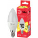ECO LED B35-10W-827-E14 ЭРА (диод, свеча, 10Вт, тепл, E14) (10/100/3500), ECO LED B35-10W-827-E14