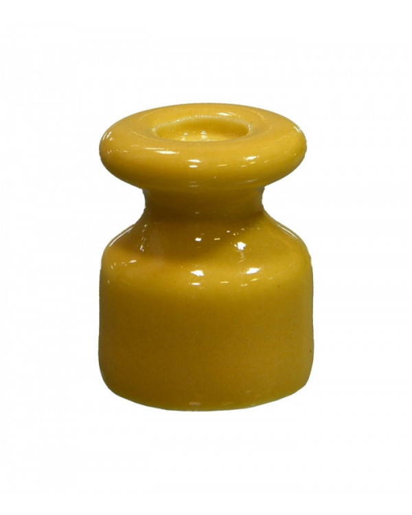 Кабельный изолятор керамический цвет золото Н24 х 19, Lindas, 12016