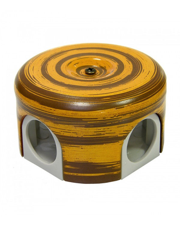 Ретро распределительная коробка декор Бамбук D-78mm, Lindas, 33025