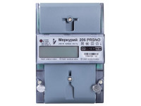 Электросчетчик Меркурий 206 PRSNO 5(60)А 230В 1,0/2,0 мн.т. оптопорт RS485 ЖКИ