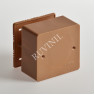 Коробка универсальная для кабель-каналов 85х85х45 корич. IP40 Ruvinil 65015К