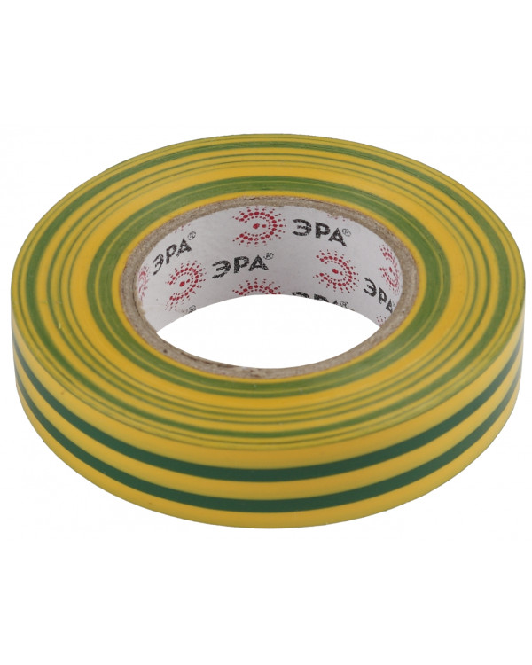 ЭРА ПВХ-изолента 15мм*10м желто-зеленая (10/500/16000), 43942/43935