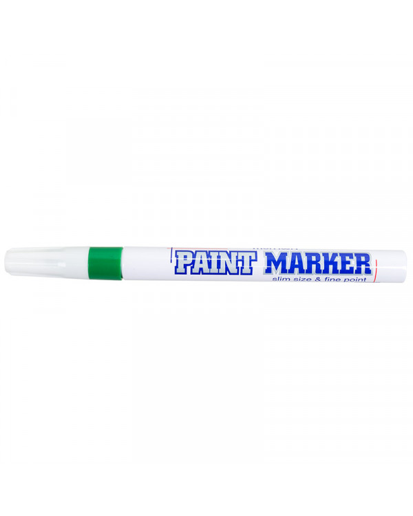 Маркер-краска MunHwa «Slim» 2 мм, зеленая, нитрооснова, 08-7404