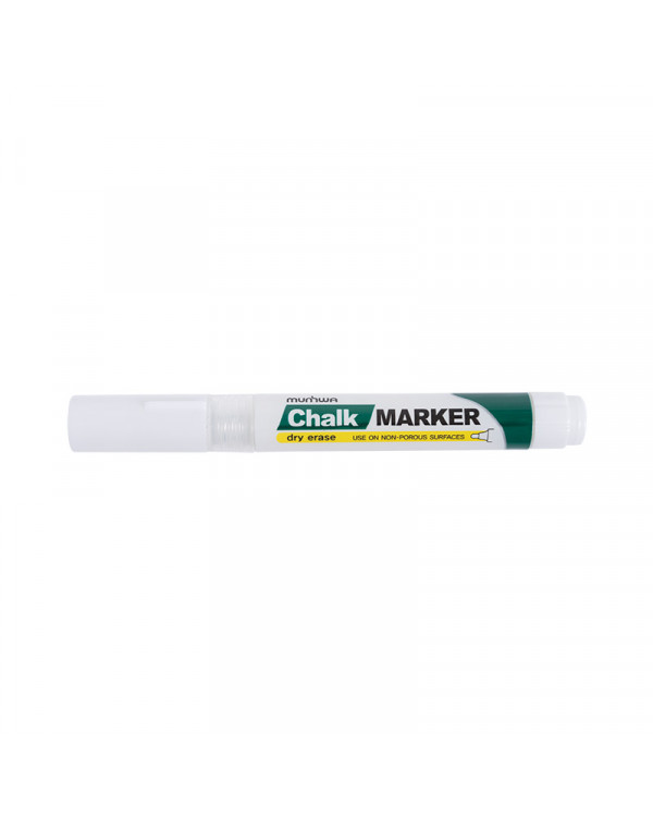 Маркер меловой MunHwa «Chalk Marker» 3 мм, белый, спиртовая основа, 08-7005