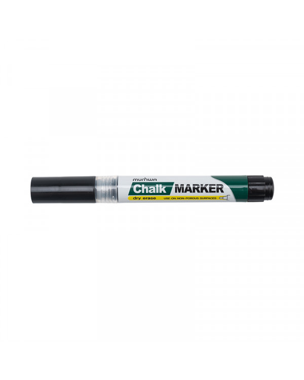 Маркер меловой MunHwa «Chalk Marker» 3 мм, черный, спиртовая основа, 08-7001