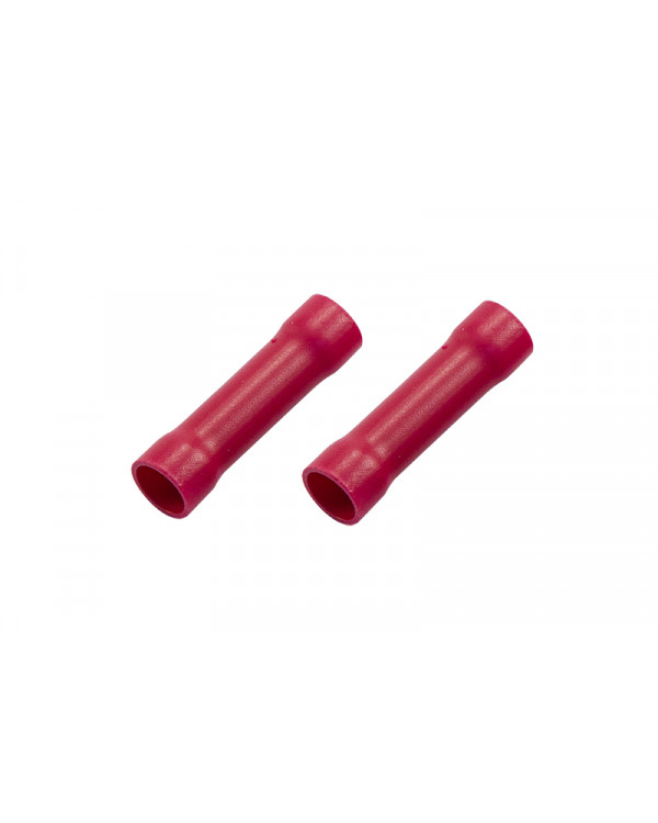 Соединительная гильза изолированная L-32 мм 6-10 мм² (ГСИ 10/ГСИ 6,0-10,0) красная REXANT, 08-0735