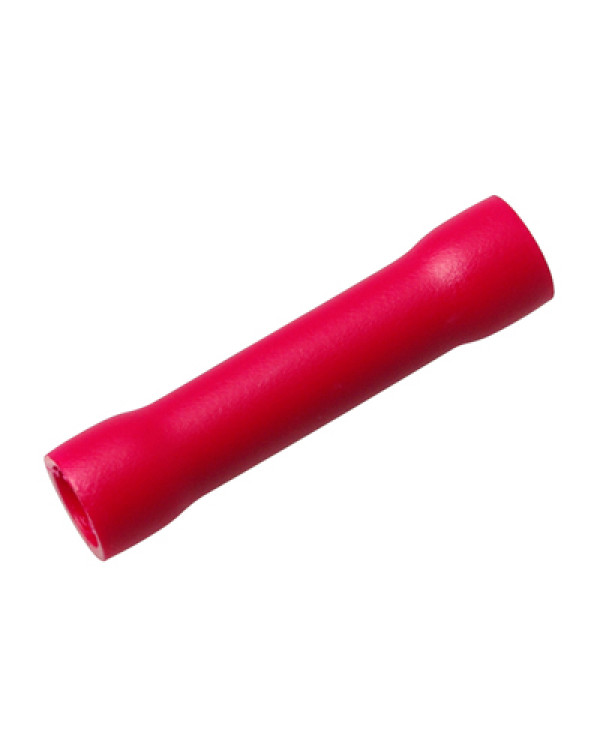 Соединительная гильза изолированная L-26 мм 0.5-1.5 мм² (ГСИ 1.5/ГСИ 0,5-1,5) красная REXANT, 08-0711