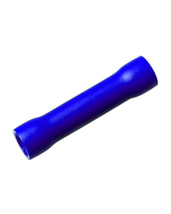 Соединительная гильза изолированная L-26 мм 1.5-2.5 мм² (ГСИ 2.5/ГСИ 1,5-2,5) синяя REXANT, 08-0721