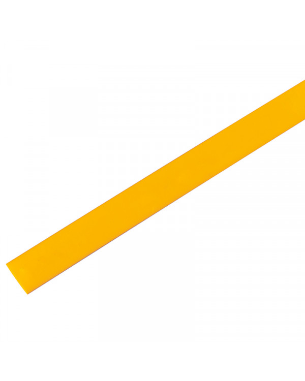 Термоусадочная трубка 8,0/4,0 мм, желтая, упаковка 50 шт. по 1 м PROconnect, 55-0802
