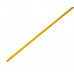 Термоусаживаемая трубка REXANT 1,5/0,75 мм, желтая, упаковка 50 шт. по 1 м, 20-1502