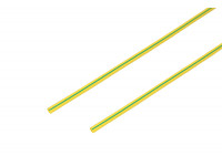 Термоусаживаемая трубка REXANT 1,5/0,75 мм, желто-зеленая, упаковка 50 шт. по 1 м