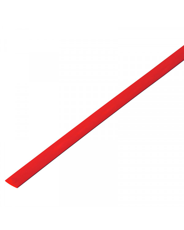 Термоусадочная трубка 20/10 мм, красная, упаковка 10 шт. по 1 м PROconnect, 55-2004