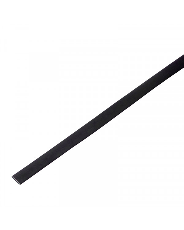 Термоусадочная трубка 25/12,5 мм, черная, упаковка 10 шт. по 1 м PROconnect, 55-2506