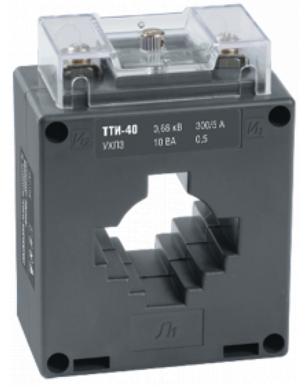Трансформатор тока ТТИ-40 300/5А 5ВА класс 0,5 ИЭК, ITT30-2-05-0300