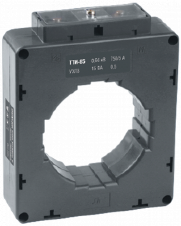 Трансформатор тока ТТИ-85 1000/5А 15ВА класс 0,5S IEK, ITT50-3-15-1000
