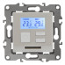 12-4111-15 ЭРА Терморегулятор универс. 230В-Imax16А, IP20, Эра12, перламутр (6/60/1200), 12-4111-15