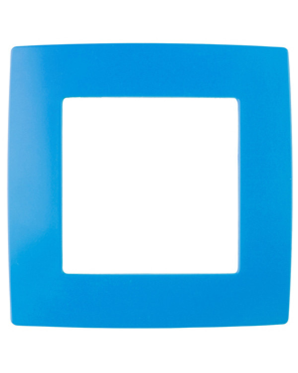 12-5001-28 ЭРА Рамка на 1 пост, Эра12, голубой (20/200/6400), 12-5001-28
