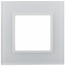 14-5101-01 ЭРА Рамка на 1 пост, стекло, Эра Elegance, белый+бел (10/50/1800)