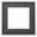 14-5101-00 ЭРА Рамка на 1 пост, стекло, Эра Elegance, прозрачный+бел (10/50/1800), 14-5101-00