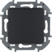 Выключатель одноклавишный Legrand Inspiria для скрытого монтажа, цвет "Антрацит", номинальный ток 10 А, напряжение ~250В, 673603