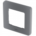 Рамка декоративная универсальная Legrand Inspiria, 1 пост, для горизонтальной или вертикальной установки, цвет "Дымчатый", 673937