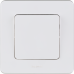 Рамка декоративная универсальная Legrand Inspiria, 1 пост, для горизонтальной или вертикальной установки, цвет "Белый", 673930