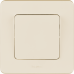 Рамка декоративная универсальная Legrand Inspiria, 1 пост, для горизонтальной или вертикальной установки, цвет "Слоновая кость", 673931