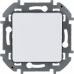 Переключатель кнопочный одноклавишный Legrand Inspiria для скрытого монтажа, цвет "Белый", номинальный ток 6 А, напряжение ~250В, 673690