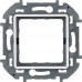 Адаптер Legrand Inspiria для 2-модульных механизмов Legrand Mosaic, скрытого монтажа, цвет "Белый", 673900