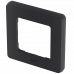 Рамка декоративная универсальная Legrand Inspiria, 1 пост, для горизонтальной или вертикальной установки, цвет "Антрацит", 673933