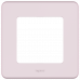 Рамка декоративная универсальная Legrand Inspiria, 1 пост, для горизонтальной или вертикальной установки, цвет "Розовый", 673934