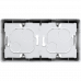Коробка для накладного монтажа Legrand Inspiria, 2 поста, цвет "Белый", 673990
