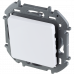 Выключатель одноклавишный Legrand Inspiria для скрытого монтажа, цвет "Белый", номинальный ток 10 А, напряжение ~250В, 673600