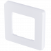 Рамка декоративная универсальная Legrand Inspiria, 1 пост, для горизонтальной или вертикальной установки, цвет "Жемчуг", 673936