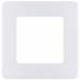 Рамка декоративная универсальная Legrand Inspiria, 1 пост, для горизонтальной или вертикальной установки, цвет "Жемчуг", 673936
