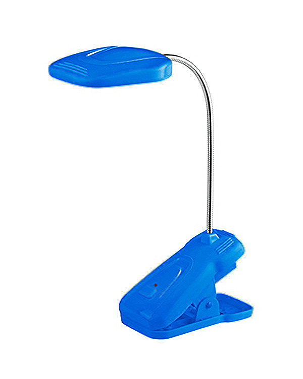 ЭРА наст.светильник NLED-420-1.5W-BU синий (10/40/320), NLED-420-1.5W-BU