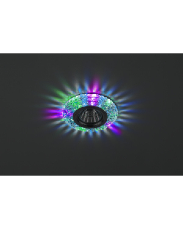 DK LD4 SL/RGB Светильник ЭРА декор cо светодиодной подсветкой( мультиколор), прозрачный (50/1400), DK LD4 SL/RGB