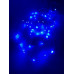 ENIN -5NB ЭРА Гирлянда LED Нить 5 м синий свет, АА (100/2500), ENIN -5NB