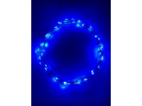 ENIN -5NB ЭРА Гирлянда LED Нить 5 м синий свет, АА (100/2500)