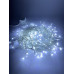 ENIN - WC ЭРА Гирлянда LED Мишура 3,9 м белый провод, холодный свет, 220V (24/576), ENIN - WC
