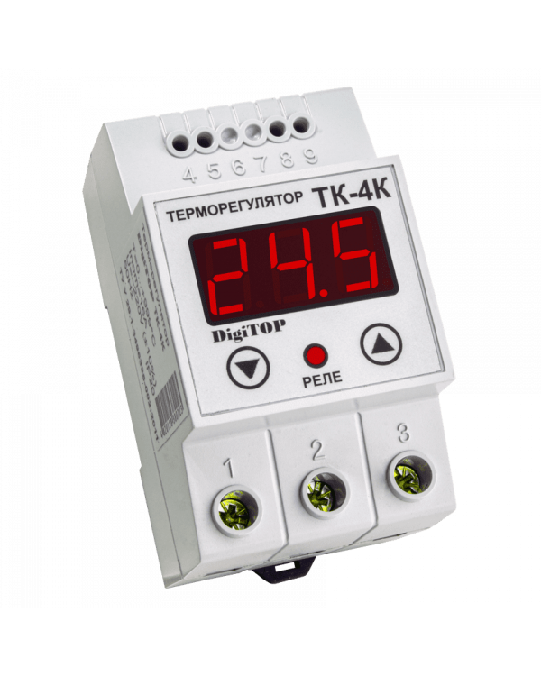 Терморегулятор ТК-4к (одноканальный), ТК-4к