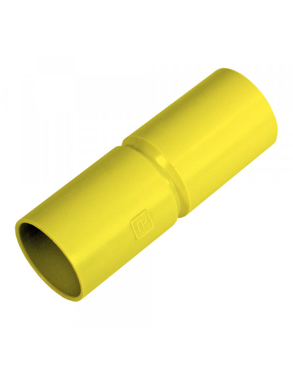 Патрубок-муфта жёлтая д25 (40шт/480шт уп/кор) Промрукав