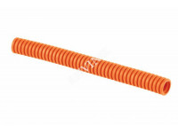 Труба гофрированная 20мм ПП (оранжевая) с зондом тяжелая