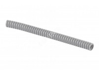 Труба гофрированная ПВХ d16мм с протяжкой сер. (100м) Ruvinil 11601(100)