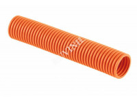 Труба гофрированная 40мм ПП (оранжевая) с зондом тяжелая