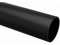 Труба гладкая жесткая ПНД d63 ИЭК черная (100м)