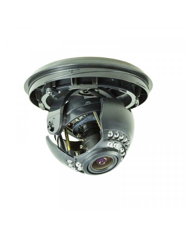 Купольная камера IP 2.1Мп Full HD (1080P), объектив 2.8-12 мм., ИК до 30 м., PoE + Звук, 45-0272