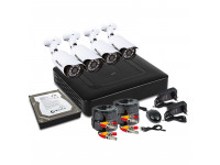 Комплект видеонаблюдения PROconnect, 4 наружные камеры AHD-M, с HDD 1Tб